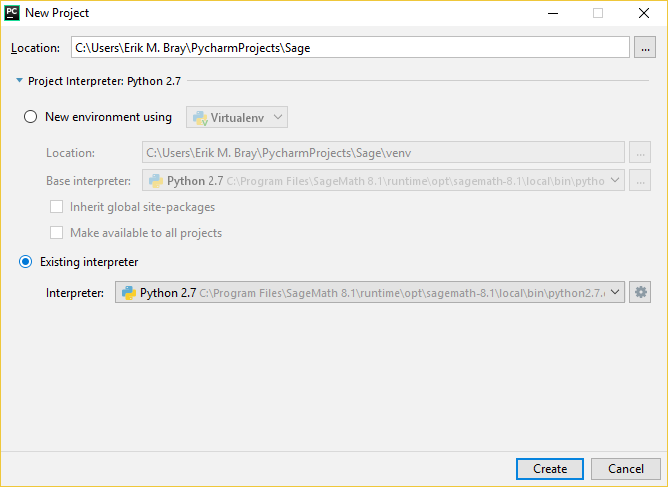 pycharm interpreter