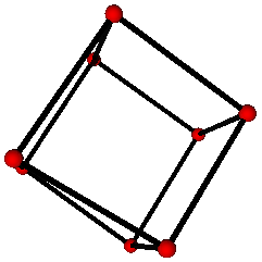 Cube graph 3d plot with alternate embedding